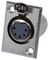 PSG01585 - Socket, XLR, Chassis, 5 Pole