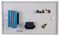 PELR0062 - 2 Gang Multimedia Wallplate, HDMI Socket, RCA Phono Sockets, Phono Composite Video Socket, VGA Socket and 3.5mm Audio Stereo Jac