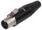RT3FC-B - Mini-XLR Socket, In Line, 3 Pole