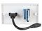 PELR0092 - 2 Gang Multimedia Plug and Play Wallplate, HMDI Socket, 15 Pin VGA Socket, and 3.5mm Stereo Jack Socket