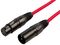 XF-XM1200RD - 3 Pin XLR Male to Female Patch Lead, 12m Red