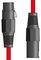 XF-XM1200RD - 3 Pin XLR Male to Female Patch Lead, 12m Red