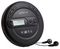 GV-PS210-BK - Personal CD Player with FM Radio, Black