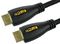 99HD4-05YW - High Speed 4K UHD HDMI Lead with Ethernet, Male to Male, Yellow LED Display, Braided, 5m Black