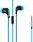 36484 - Talk In-Ear Headphones with Microphone for Smartphones, Blue