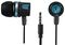 CNE-CEP3G - Stereo Earphones with Inline Microphone, Grey-Blue
