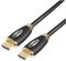 PSG3021-HDMI-15 - Premium Active High Speed 4K UHD HDMI Lead with Ethernet, Booster IC, Male to Male, Gold Contacts, 15m Black