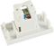 122.565UK - Cat6 RJ45 Keystone Socket Wall Plate Module, 50x25mm