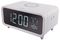 GV-WC01-WE - Athena Alarm Clock with Wireless Charger, White