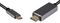 PSG3313 - USB-C Male to 4K 30Hz HDMI Male Adaptor Lead, 1m Black