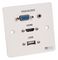 AVP605 - 1 Gang VGA/Audio/HDMI/USB-A Wall Plate