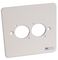 AVP912 - 1 Gang Double D-Shell Wall Plate
