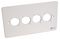 AVP924 - 2 Gang 4x D-Shell Wall Plate