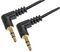 MU1MMS2RA - 3.5mm Stereo Right Angle Audio Lead, 305mm