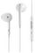 EDFR-EAR-P180PLUS/WHT - Semi-In-Ear Earphones with Mic & Controller, White