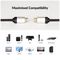 PSG3473-HDMI-2M - Ultra High Speed 8K Certified 60Hz HDMI Lead, Gold Plated, 2m, Silver