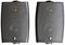 P602YBA - 60W Active Speakers 8 Ohm with BT/AUX & Bracket, Black (pair)