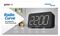 GVCR02BK - Radio Curve Rechargeable Alarm Clock Radio, Black