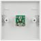123.312UK - 1 Gang TV Aerial Coaxial Wallplate