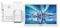 C1420DVB WHITE - 14" Rechargeable Portable Digital TV, White