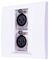 F267SF - 1 Gang 2x XLR Audio Multimedia Wallplate