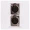 F267SF - 1 Gang 2x XLR Audio Multimedia Wallplate