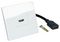 F267SB - 1 Gang HDMI 2.0 Multimedia Wallplate with Flylead