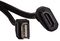 AVP609 - 2 Gang HDMI 2.0 & USB-B Multimedia Face Plate, Black