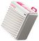 MP85-WHITE - Portable Bluetooth Wireless Speaker, White / Pink