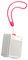 MP85-WHITE - Portable Bluetooth Wireless Speaker, White / Pink