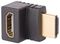 HDMI2HDMIMFDN - 90 Degree Up / Down HDMI Male to Female Adaptor