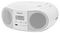 ZOOMBOX4W - Zoombox 4 DAB / DAB+ / FM RDS Portable Radio & CD Boombox with Bluetooth, White