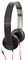 G141JB - Slim Folding On-Ear Stereo Headphones, Black