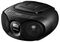 AZ215B/12 - Portable CD Boombox, Black