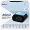 GVCR06BK - Atlas II Alarm Clock Radio with Wireless Charger, Black