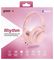 GVBT1700PK - Rhythm Wireless Over-Ear Headphones with Active Noise Cancelling, Pink