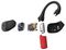 TAA6709BK/00 - 6000 Series Open-Ear True Wireless Sports Headphones, Black / Red