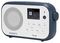 PLAY30BW - Play 30 Portable DAB / DAB+ / FM Radio with Bluetooth, White / Blue
