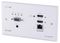 PUV-1630TXWP-UK - HDBaseT Switching UK Wallplate Transmitter for Reverse Power PUV-1600 Series