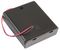 MP000370 - Enclosed 4x AA Battery Holder with Wire Leads