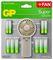 GPPCA15AS753 - Super Alkaline AA & AAA Battery Summer Bundle with Free Fan, 12+12 Pack