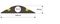 TTC2 - Traffic Calming Cable Protector, 30mm Channel, Black/Yellow, 4.5m