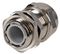 PP002700 - PG-MA PG9 Brass Nickel Plated Cable Gland 5-8mm Dia, 10 Pack