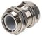PP002702 - PG-MA PG13.5 Brass Nickel Plated Cable Gland 8-12mm Dia, 10 Pack