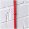 SD-STAG6SR/100 - Safe-D Stag Clips, Single Cable, 6-8mm, Red, Pack of 100