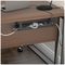604562 - Cable Tidy Tray, Black