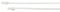 PM150N - Push Mount Cable Ties, 150x3.6mm, Natural, Pack of 100