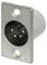NC4MP - Neutrik Panel Plug, 4 Pin