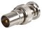 PSG04263 - BNC Plug to TV Coaxial Plug Adaptor, Nickel Plated Brass Body