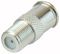 PSG04305 - F Connector Male to Female Zinc